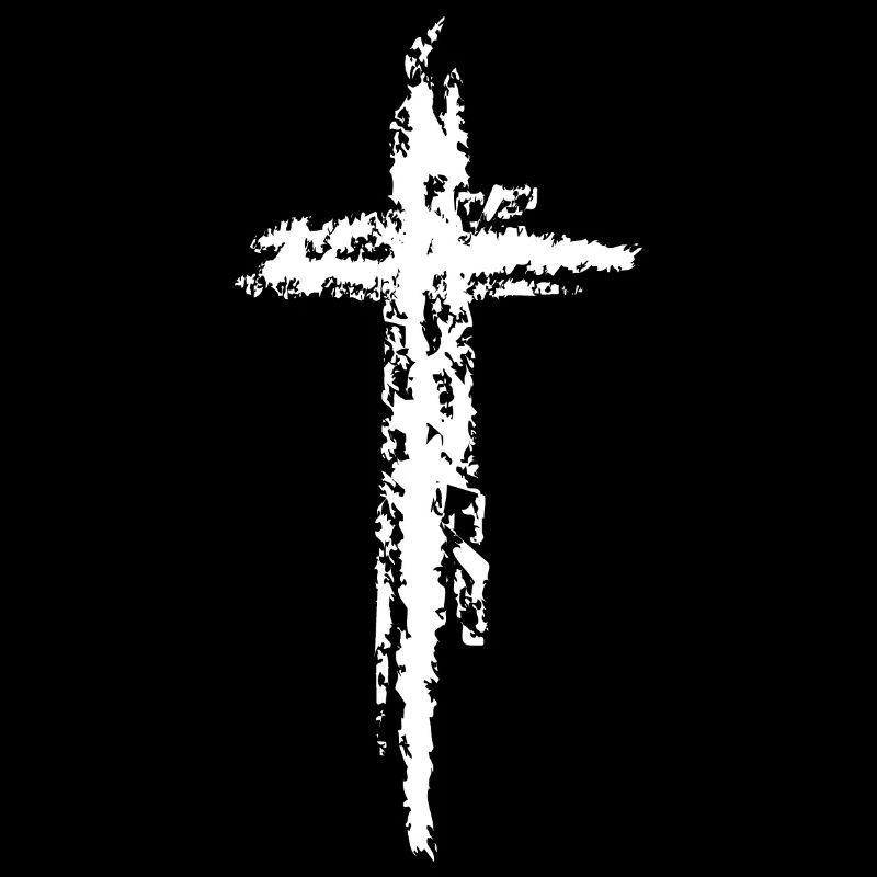 Croix tendance blanc