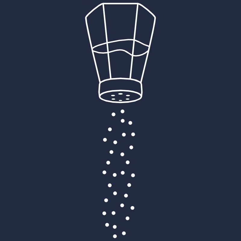 Design salt shaker rain