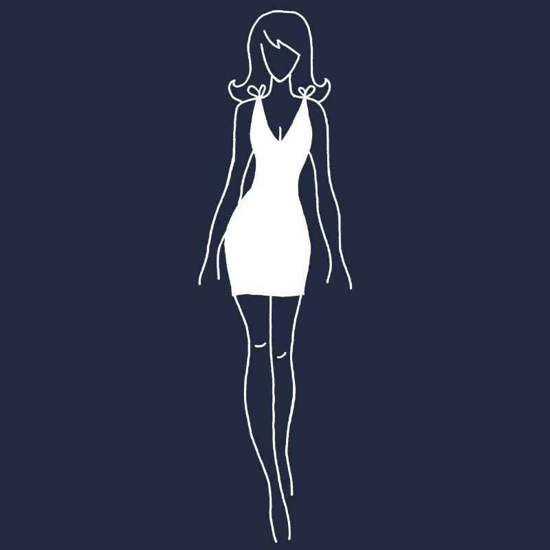 Das weiße Kleid