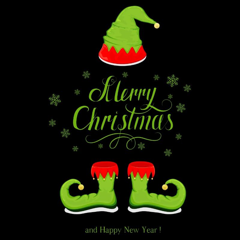 Der grüne Weihnachtself