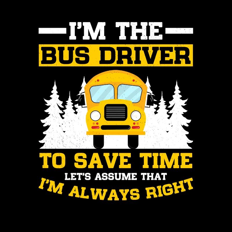 Busfahrer Schulbusfahrer