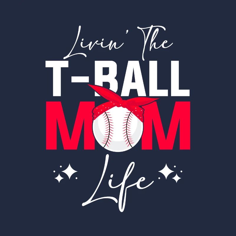 Teeball Tee Ball Tball Maman