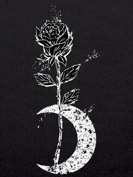 Rose with Moon