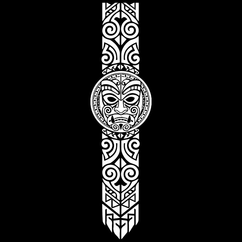 Neuseeländisches Haka-Maori-Symbol