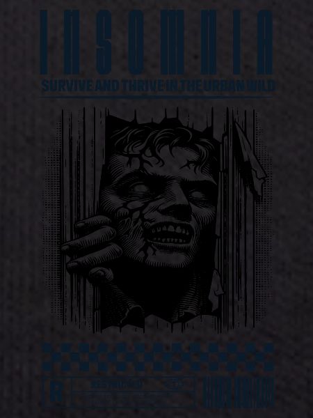 Insomnia Sleepless Zombie Streetware