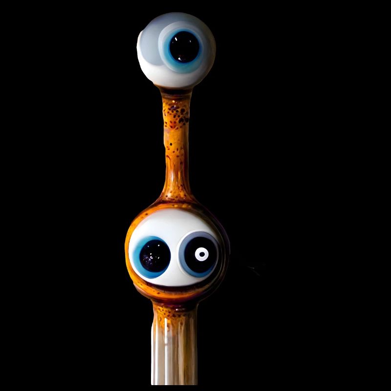 Les yeux l’un sur l’autre abstrait