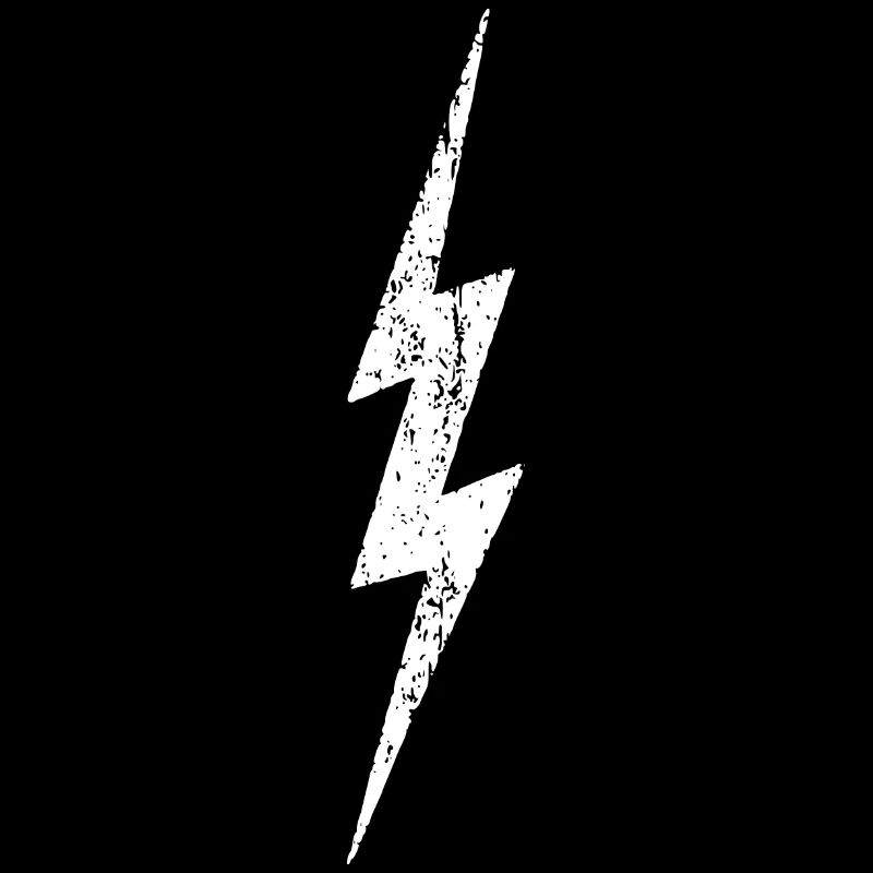 Lightning - Lightning Bolt - distressed