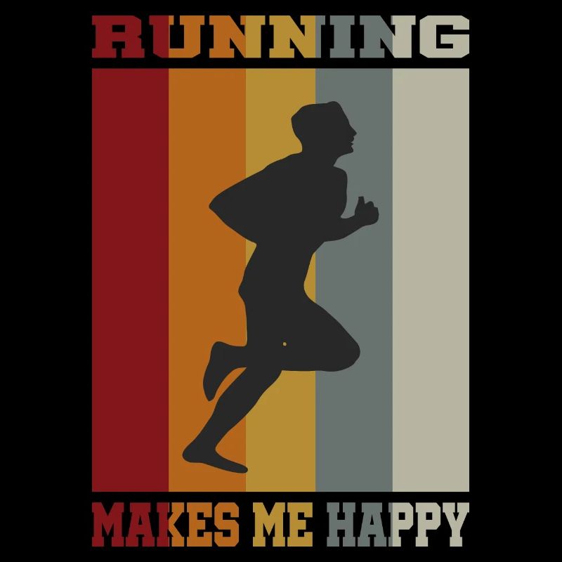 Running makes me happy