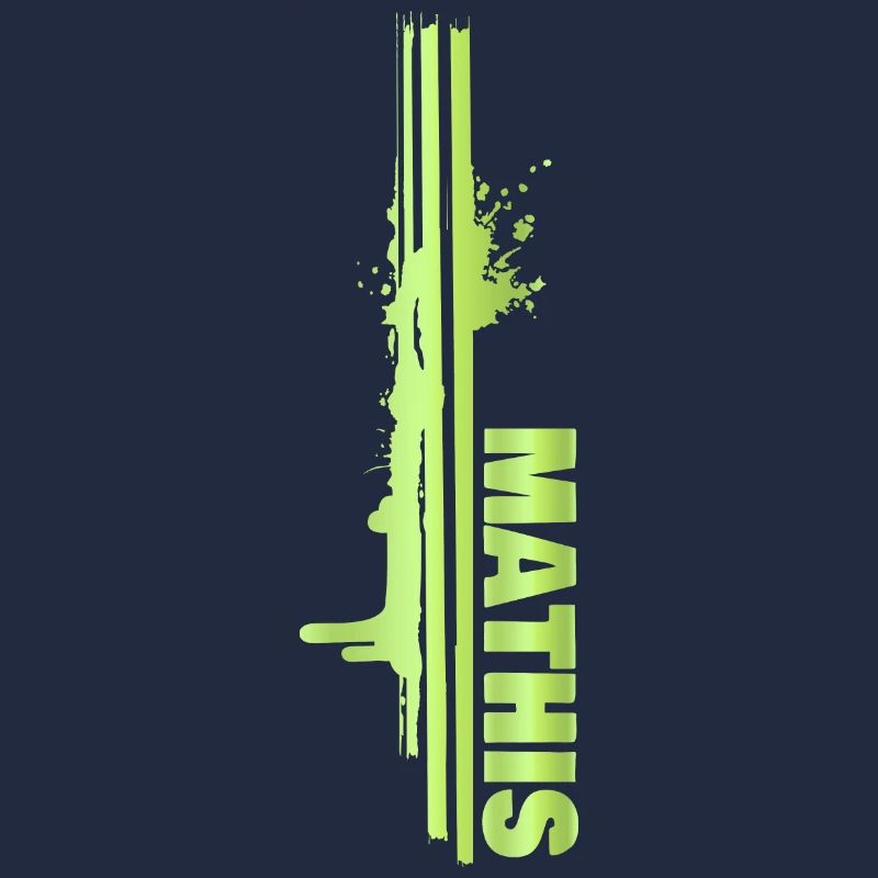 Maler Malerei Farbklecks Painter Mathis