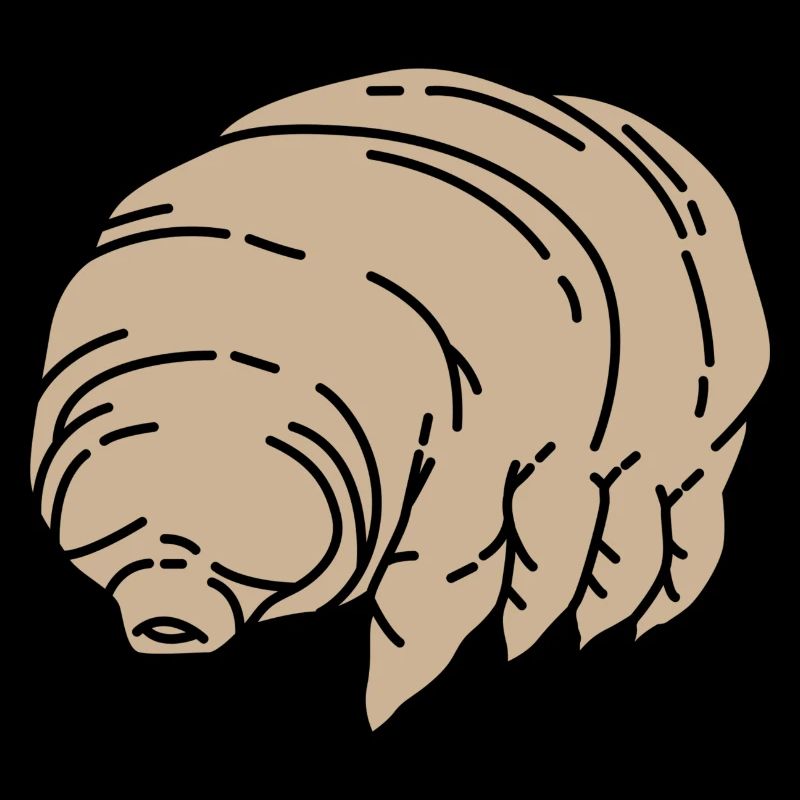 Microbiologie de l'ours Tardigrade