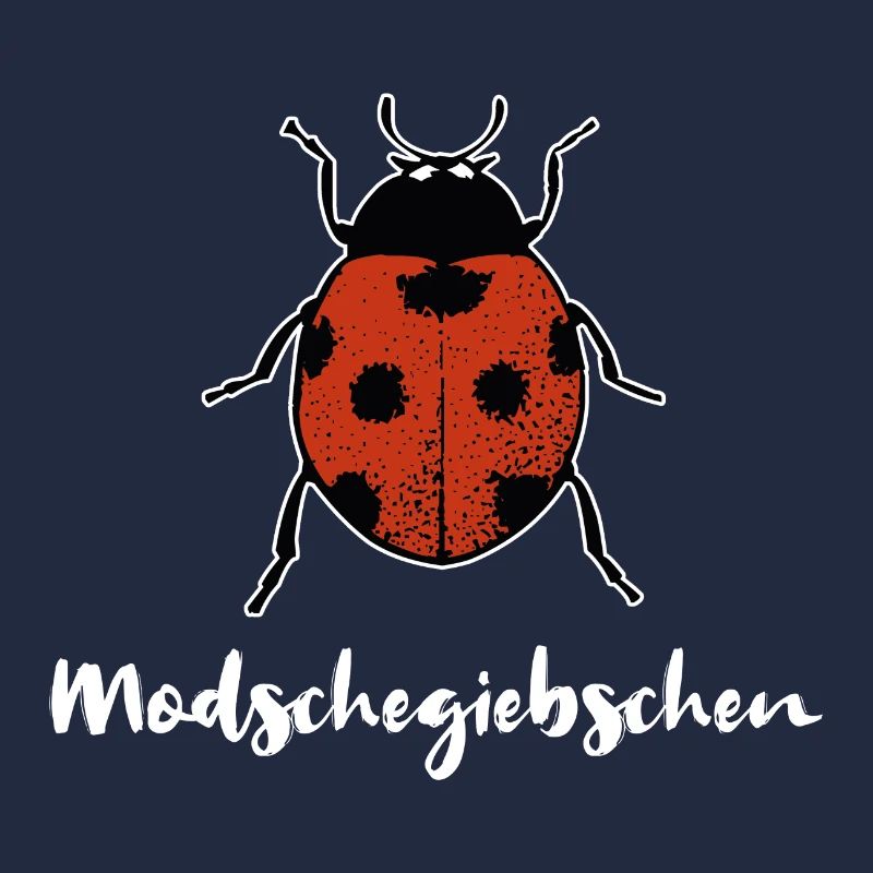 Modschegiebchen Marienkäfer Sächsisch Geschenk