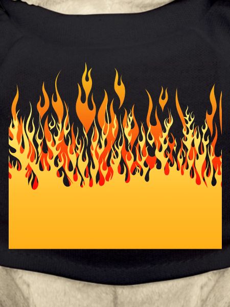 feu flamme flame mur