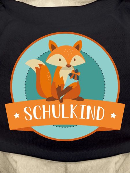Schulkind - schlauer Fuchs - Schulbeginn