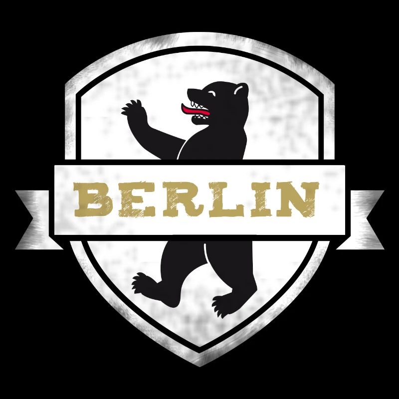 berlin bär wappen hauptstadt deutschland mauer tri