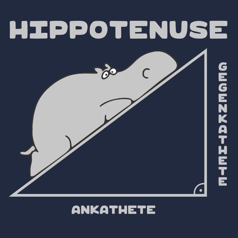 Hippotenuse (Hippo and Pythagoras Edition)