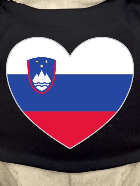 Slovenia Flag Heart