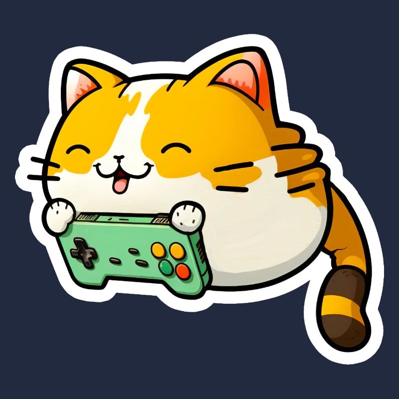Autocollant mignon chaton chat chat mignon