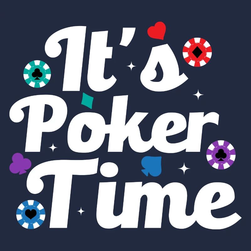 It's Poker Time Gambling Card Player