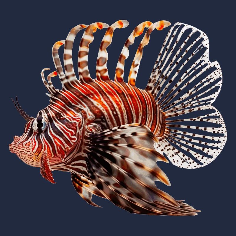 Le poisson-lion est aussi appelé poisson-scorpion
