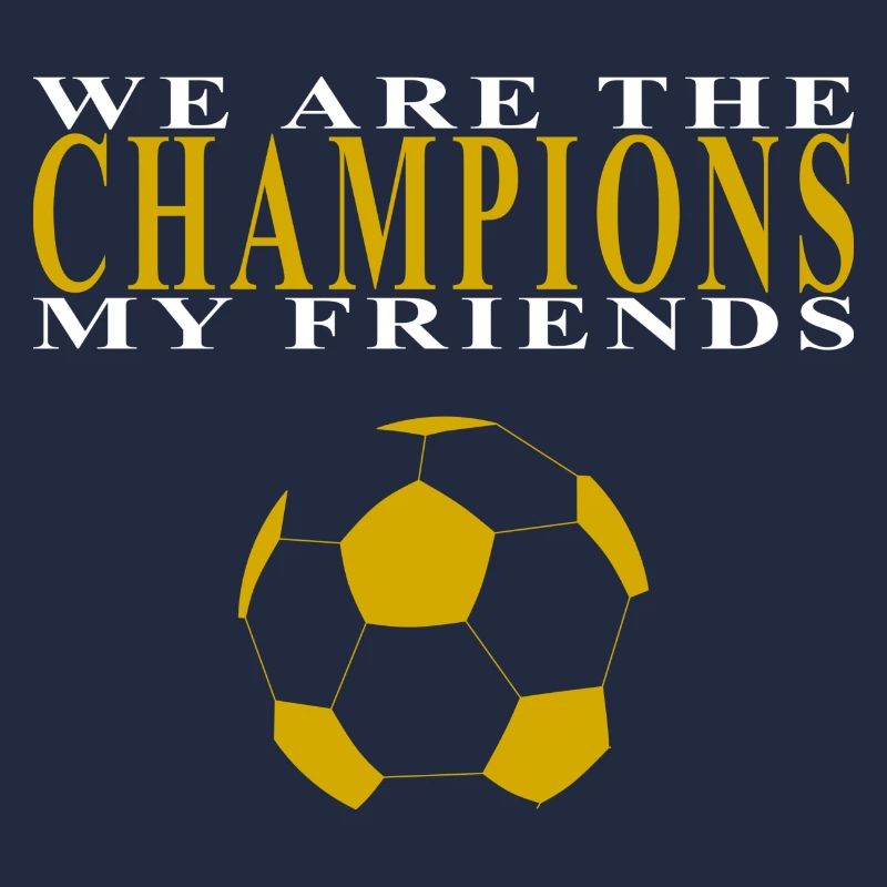 Wir sind der Champion, Fußball, Couleur oder