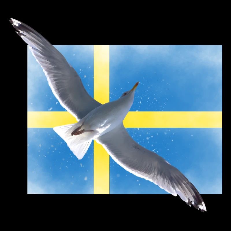 Sweden Sverige Seagull