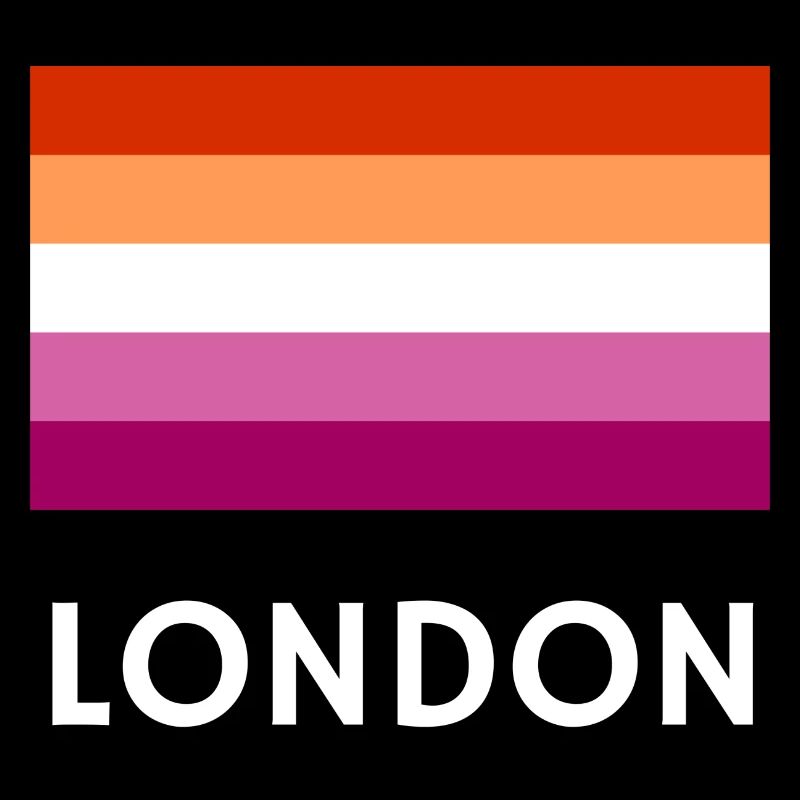 Drapeau de la fierté lesbienne de Londres