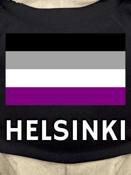 Asexuality Pride Flag Helsinki