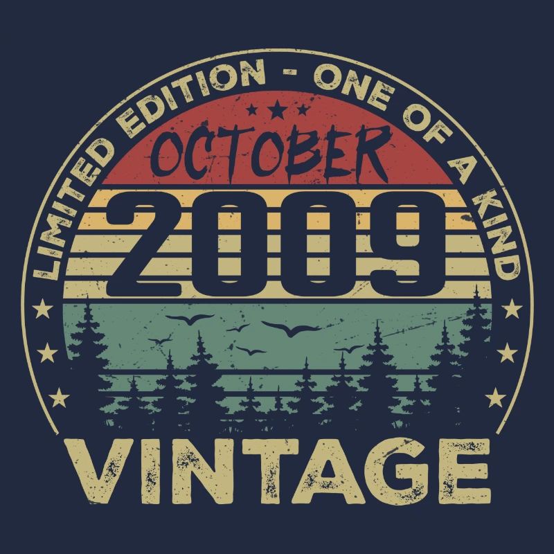 Vintage Anniversary Made in October 2009
