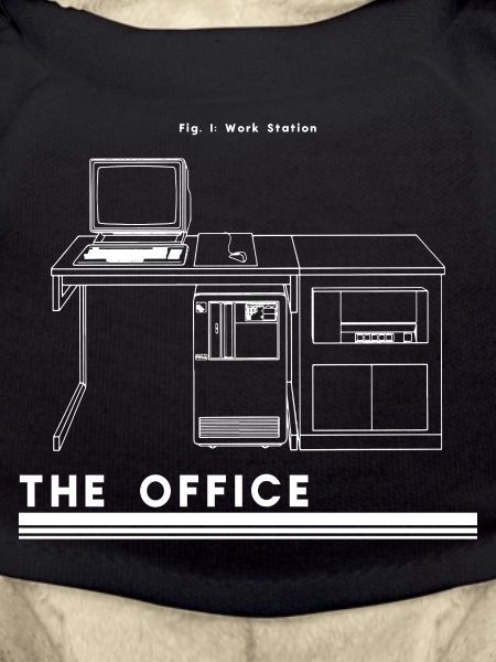 Retro Desk Silhouette