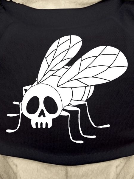 Fly Skull (White)