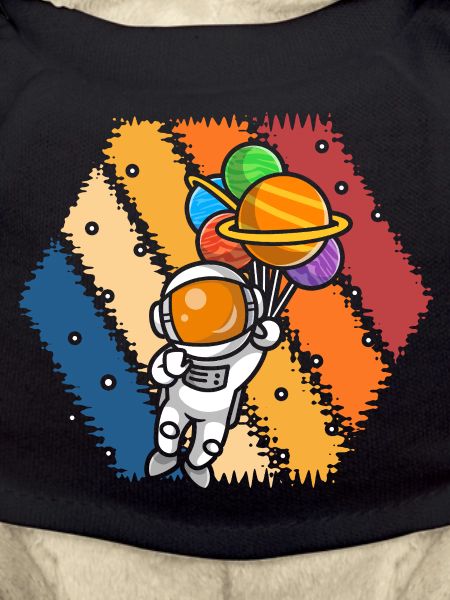 Astronaut Balloon Galaxy Splash