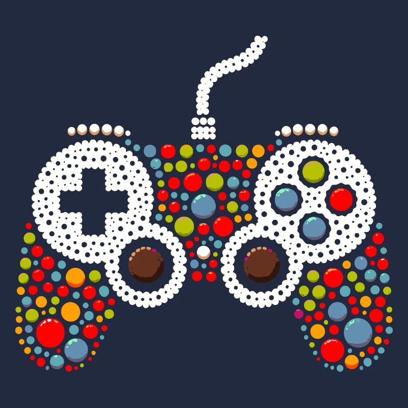 Manette de jeu Pointillist