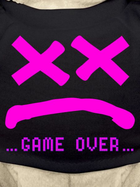 Game Over no Smile Pink