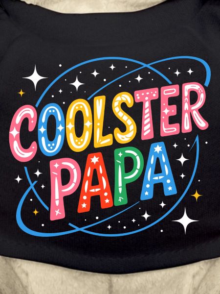 Coolest Dad Cosmic Retro Style