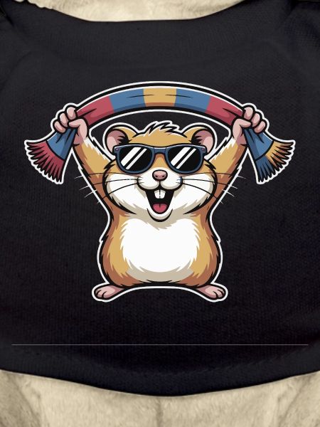 Hamster with Sunglasses Scarf