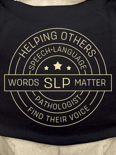 Speech Pathologist SLP Speech Therapist