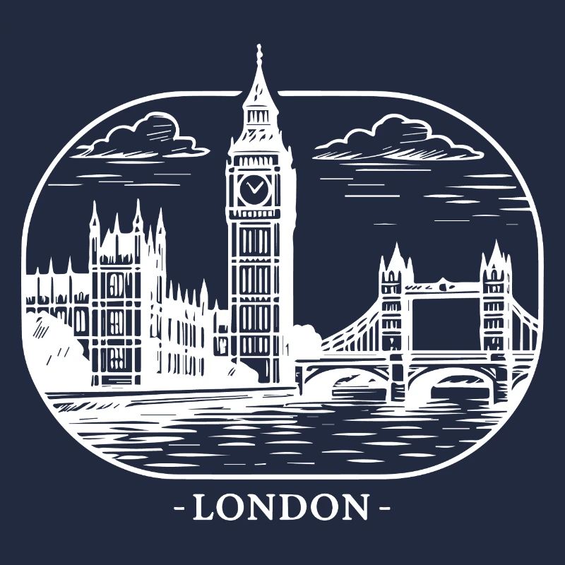 London Stadtsilhouette