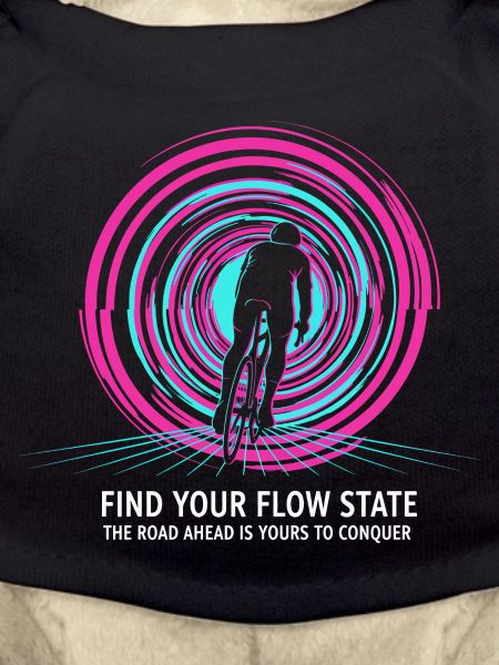 Flow State Radfahrer-Neon-Route
