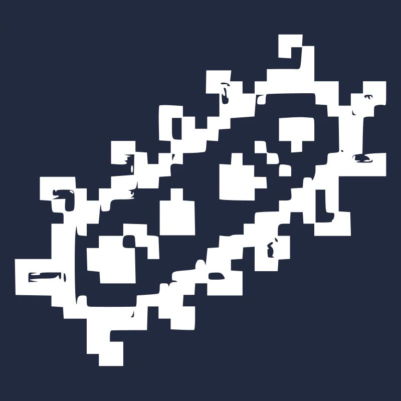 Bakterie Stäbchen Pixel Keim