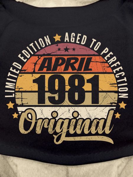 Cadeau D'anniversaire Avril 1981