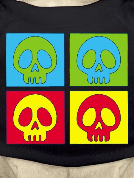 Skulls and four-colour printing