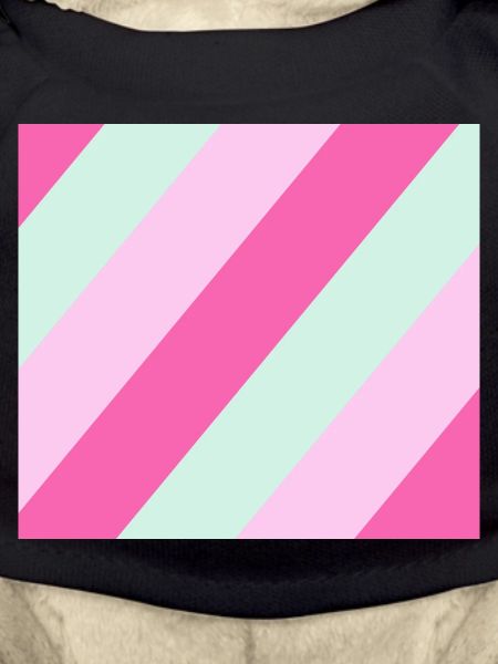 Pastel Diagonal Stripe Cascade