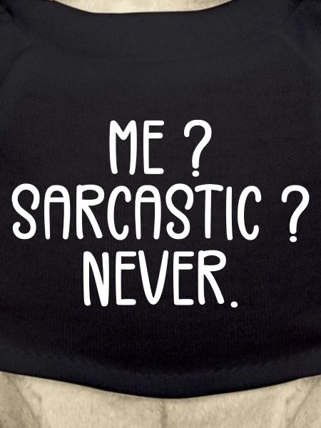 Ich? Sarkastisch? Nie.