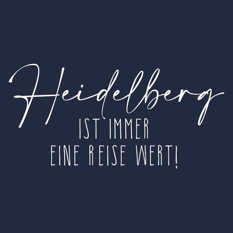 Heidelberg immer eine Reise wert weiß