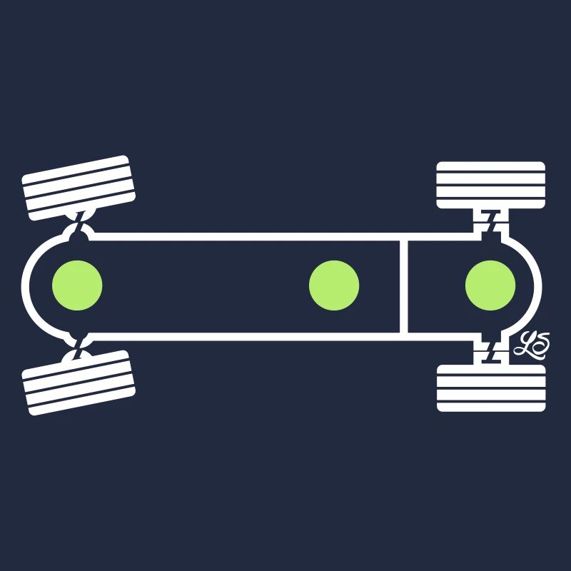 Syncro Diff Lock white