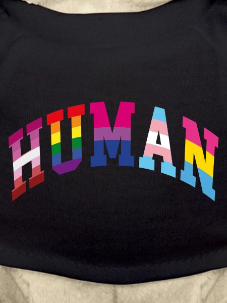 Human Rainbow Flag