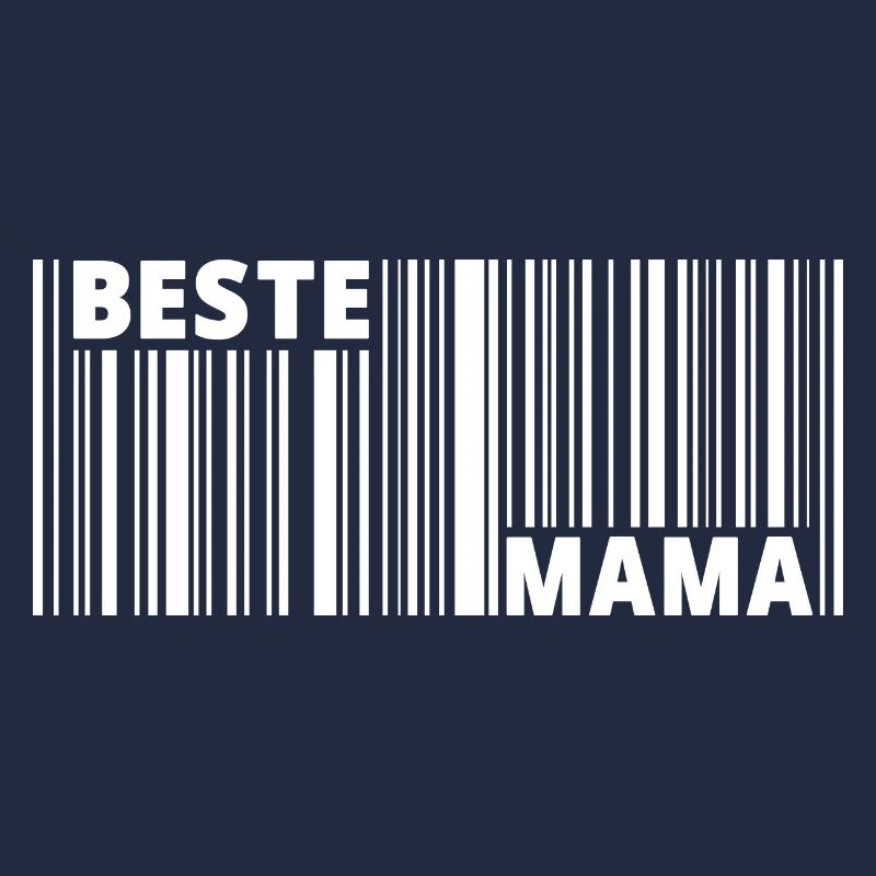 Beste Mama Mutter Barcode