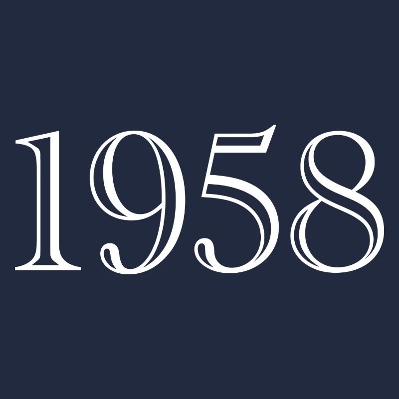 1958 - gift born in 1958