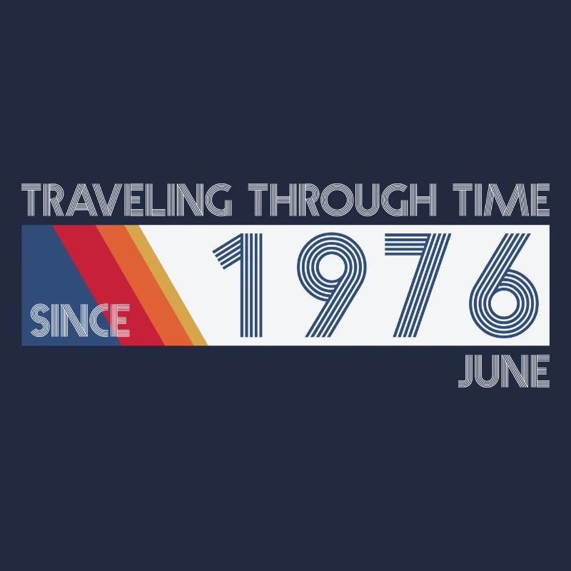 Funny Zeitreise Geburtstags Design Juni 1976