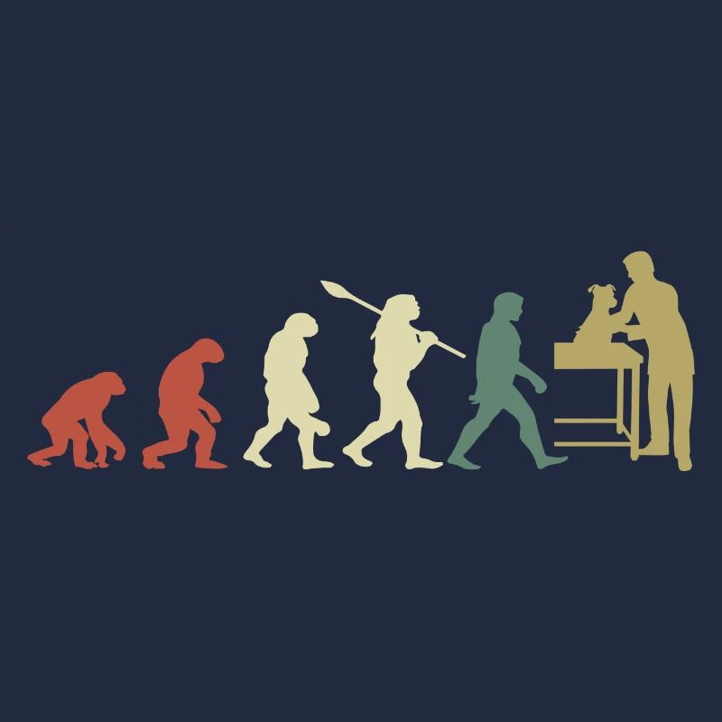 Veterinary Evolution Gift for Veterinarians